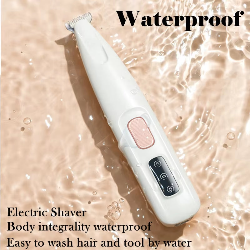 Professional Pet Grooming Clippers with LED Light - Electric Shaver for Dogs and Cats, Hair Cutting Blades for Puppies and Kittens
